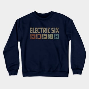 Electric Six Control Button Crewneck Sweatshirt